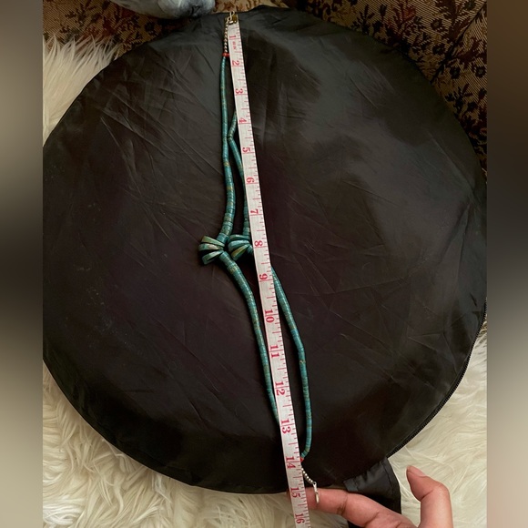 Heishi Turquoise Native American Beaded Necklace Jacla - Picture 11 of 13